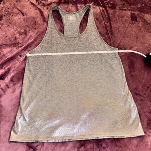 Gapfit Breathe Grey Shiny detail racerback like new!